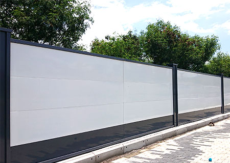 深圳工地施工圍擋廠家-現場圍擋安裝展示-A/B/C類圍擋-深圳市大通建材有限公司鋼圍擋生產定制廠家